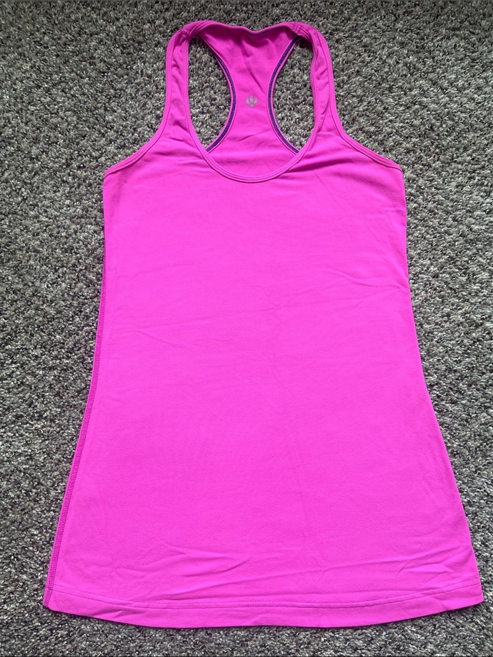 Lululemon OG Cool Racerback Tank - Raspberry Glo Light; Size 6